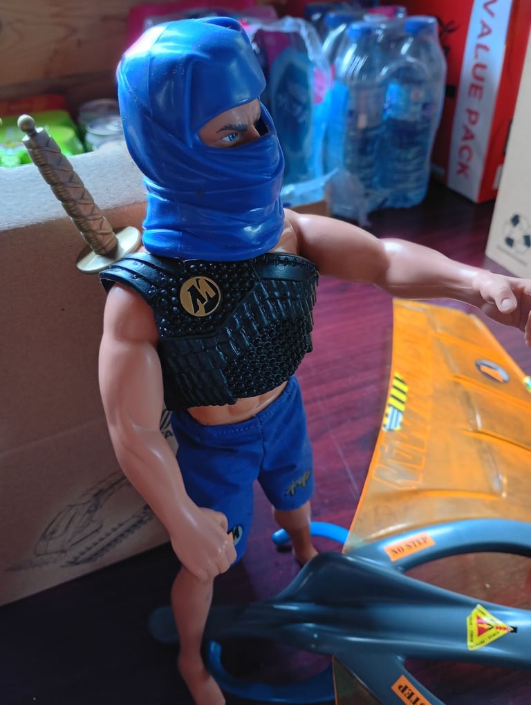 image for Action Man Ninja Warrior with Paraglider 