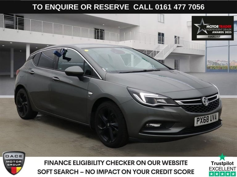 image for 2018 Vauxhall Astra 1.4i Turbo SRi Hatchback 5dr Petrol Manual Euro 6 (150 ps) Hatchback Petrol M...