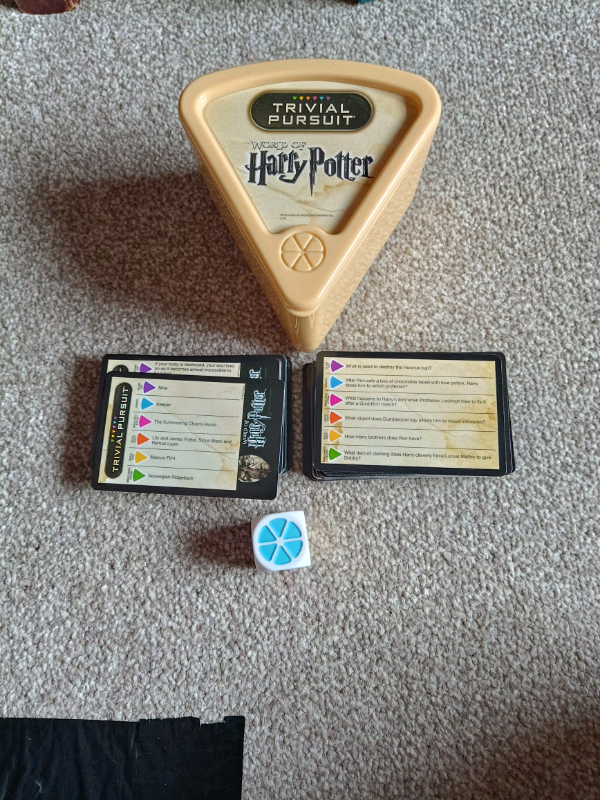 Trivial pursuit Harry potter game, in Washington, Tyne and Wear