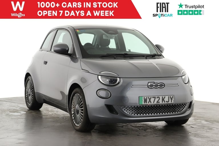 2022 Fiat 500 87kW Icon 42kWh 3dr Auto Hatchback Electric Automatic