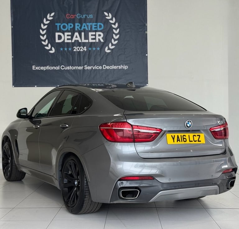 2016 BMW X6 3.0 40d M Sport SUV 5dr Diesel Auto xDrive Euro 6 (s/s) (313 ps) COUPE Diesel Automatic