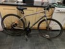 BARGAIN NO OFFERS Ridgeback Vanteo Hybrid Bike 19 Inch Frame Disc Brakes Hardly Used Cost £700