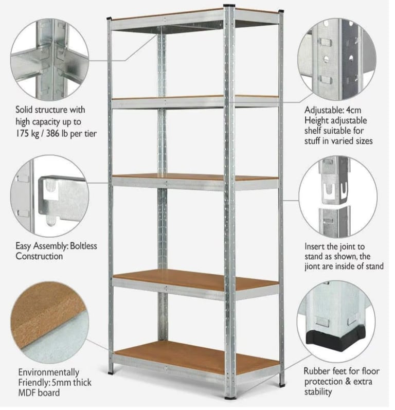 Multi purpose Shelving unit, dismantle, available immediately