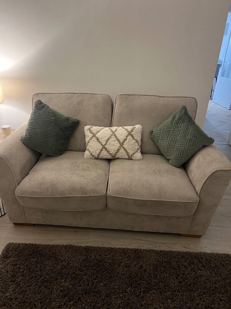 2 seater sofa bed - Oak furnitureland 