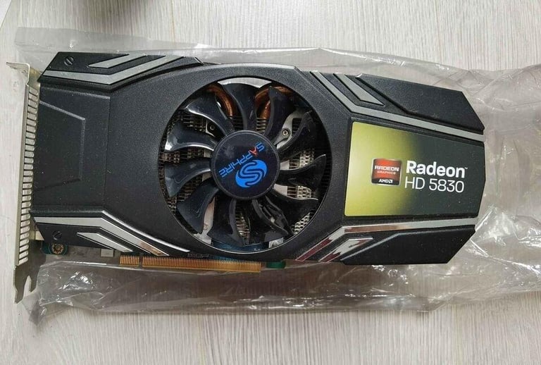 image for Faulty Sapphire ATI Radeon HD5830 1G GDDR5 PCI-E Dual DVI/HDMI/Display Port PC Card 5830
