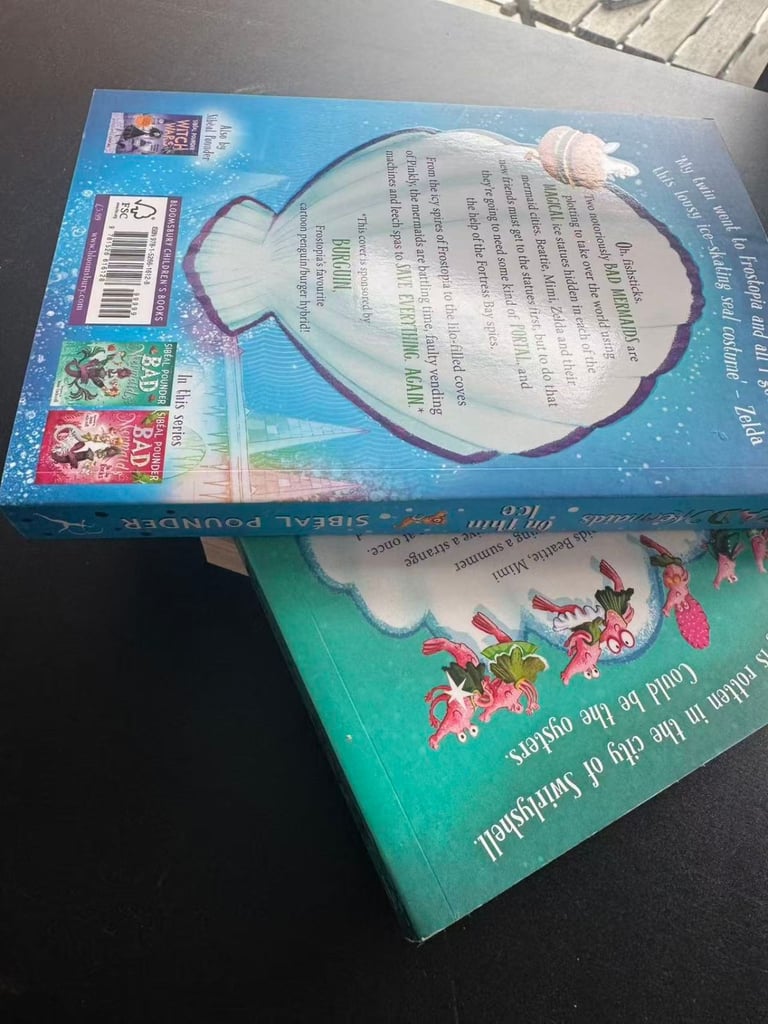 Bad Mermaids 3 Books Collection Set Pack By Sibeal Pounder