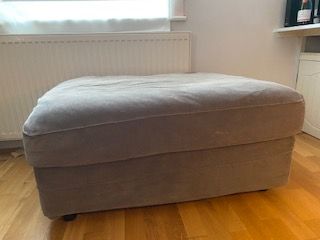 Ikea gronlid footstool/ottoman with storage