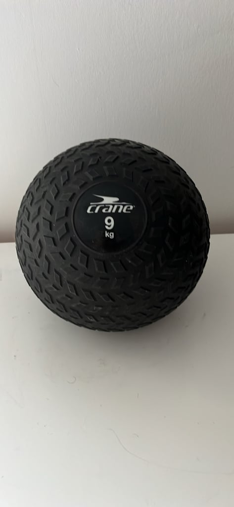 image for Crane Slam Medicine Ball No Bounce 9kg Fitness Gym Strength Yoga Boxing Exercise