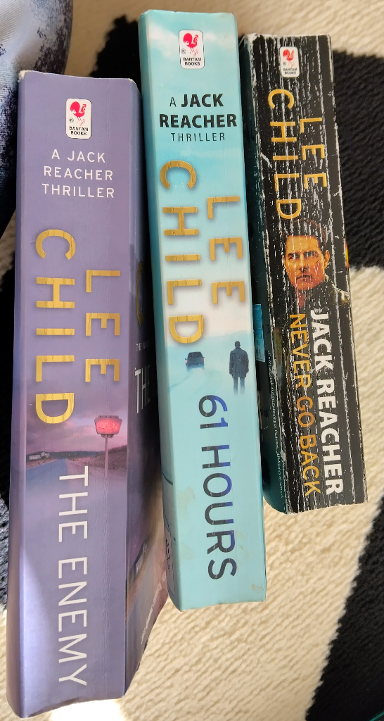 image for 3 x Lee Child books