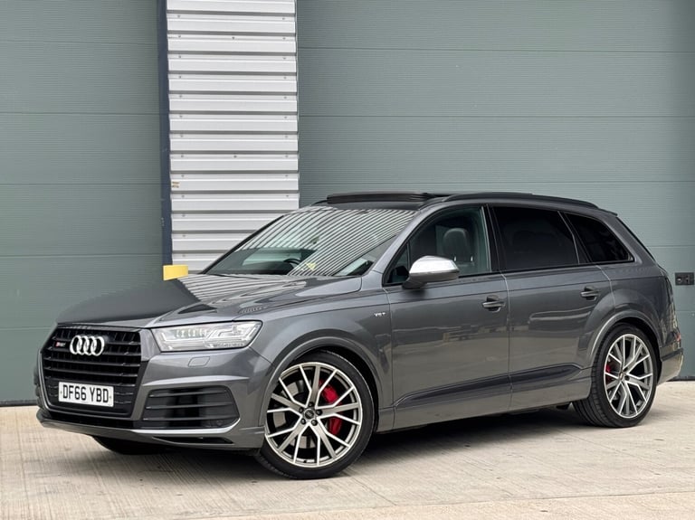 AUDI SQ7 4.0 TDI V8 DIESEL QUATTRO [7 SEAT] AUTO 4X4 2016 [66] DAYTONA GREY