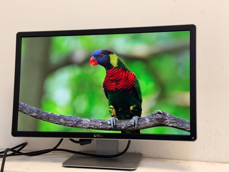 image for Dell 24” Monitor Full Hd 1080P led monitor Display Port Dvi Vga Good condition