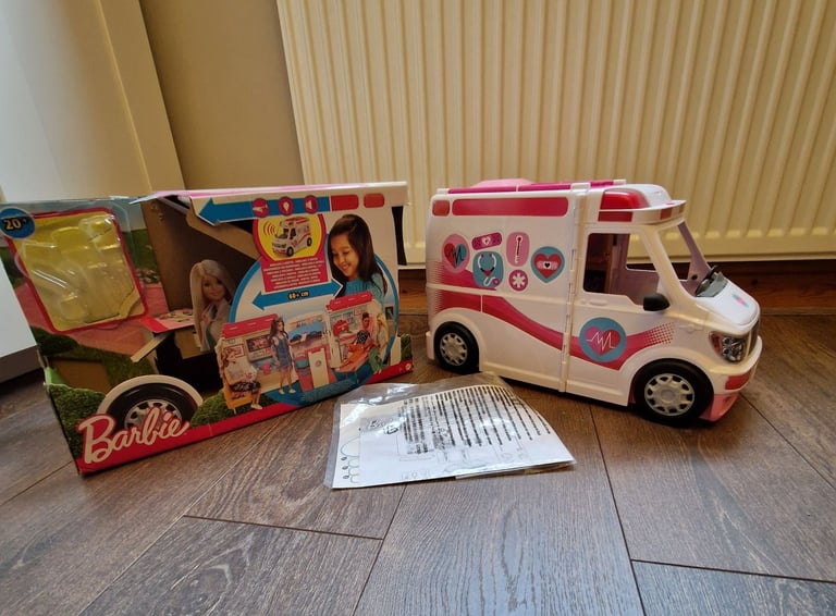 Barbie Ambulance complete & barely used
