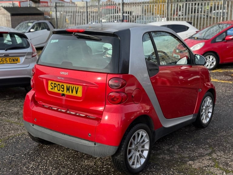 2009 smart fortwo 1.0 Passion Coupe 2dr Petrol Auto Euro 4 (84 bhp) Coupe Petrol Automatic