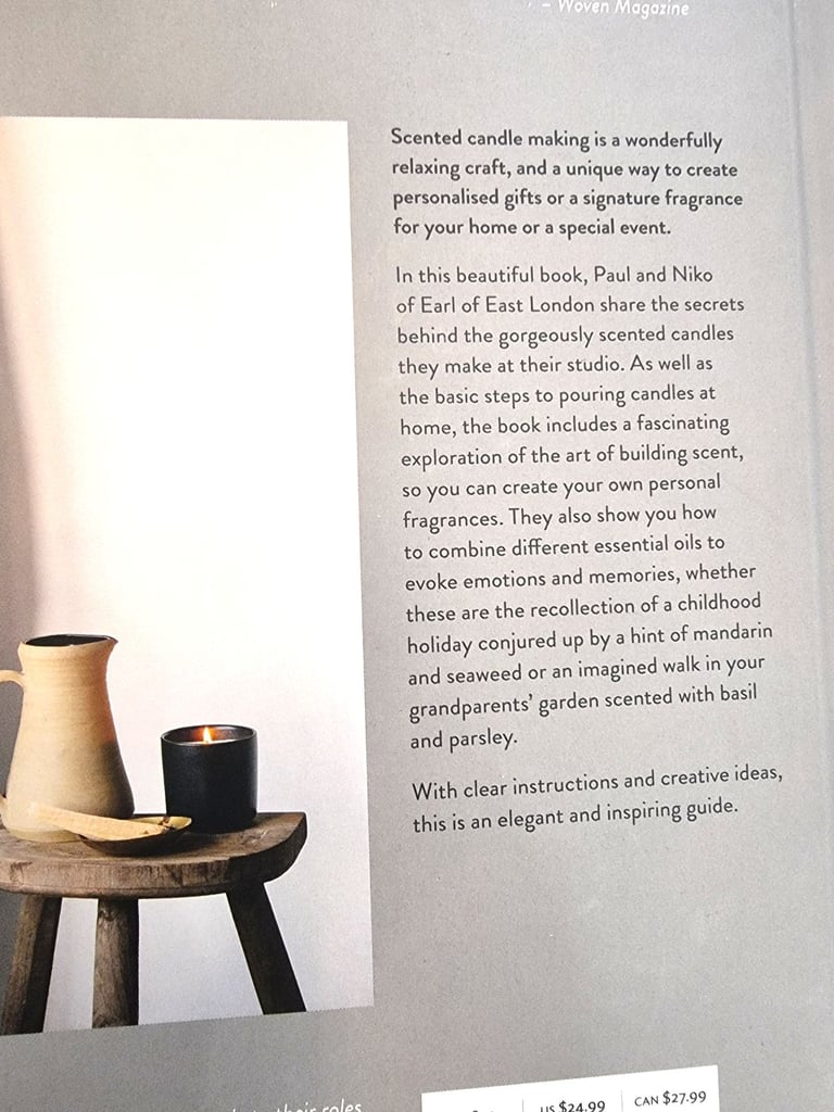 Scented Candle Workshop Book