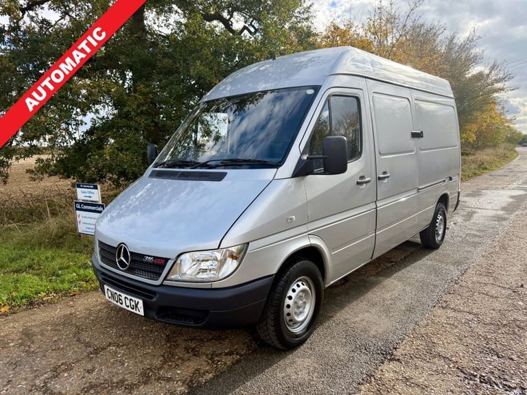 2006 06 MERCEDES-BENZ SPRINTER AUTOMATIC 2.7 CDI 316 PANEL VAN MWB 156 BHP * AUT