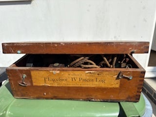 SHIPS LOG Excelsior IV Patent Log