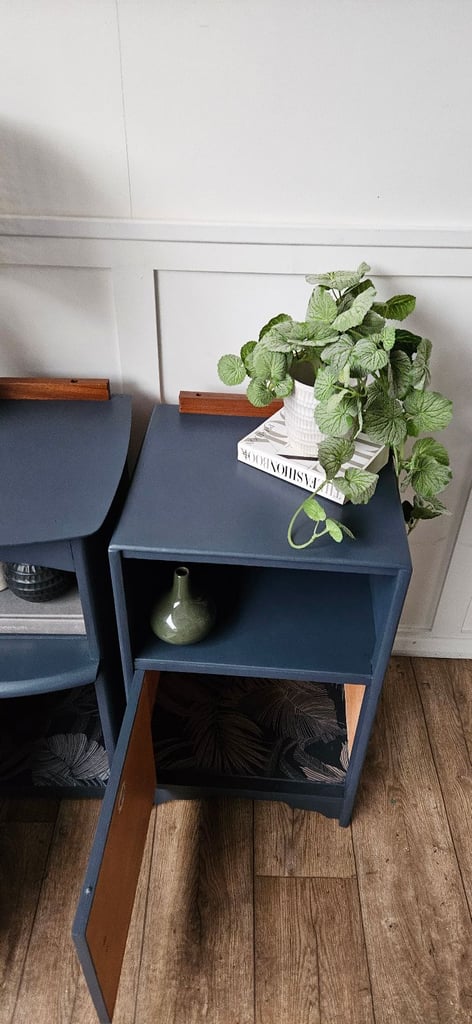 His & Hers Boho Bedside tables 