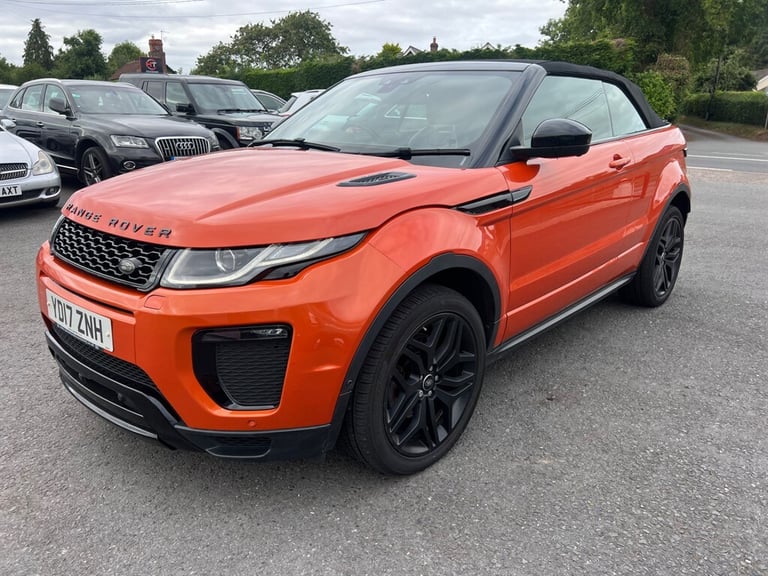 2017 Land Rover Range Rover Evoque 2.0 TD4 HSE Dynamic Lux 2dr Auto CONVERTIBLE DIESEL Automatic
