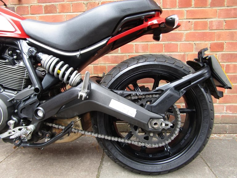 DUCATI SCRAMBLER 800  FULL SERVICE , ONE PREVIOUS OWNER ,VERY LOW MILES