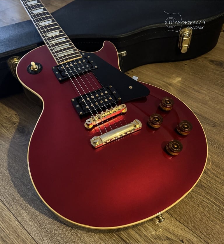 Gibson Custom Shop 1 of 25 LTD ED Les Paul Standard *Jimmy Page #3* Candy Apple Red over Gold Top