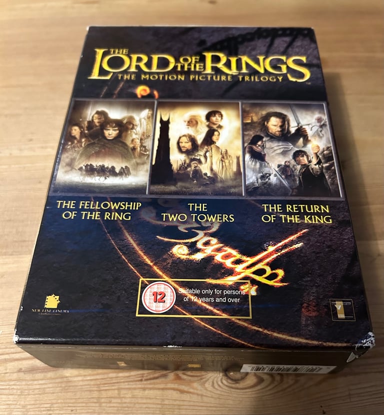 Lord of the Rings Trilogy DVD Box Set