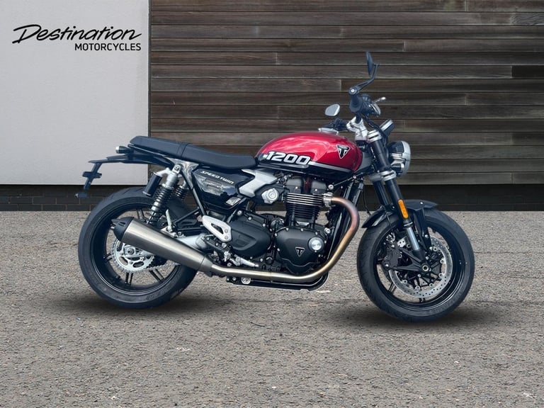 2025 Triumph Bonneville Speed Twin 1200 STANDARD COLOUR Petrol black 6 Speed
