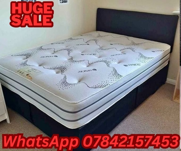 image for ✨ DOUBLE - SINGLE BED - DRAWER  STORAGE WITH MATTRESS 