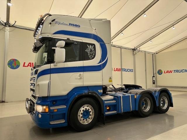 Scania R580 6x2 10 Tyre Rear Lift Tractor Unit PTO