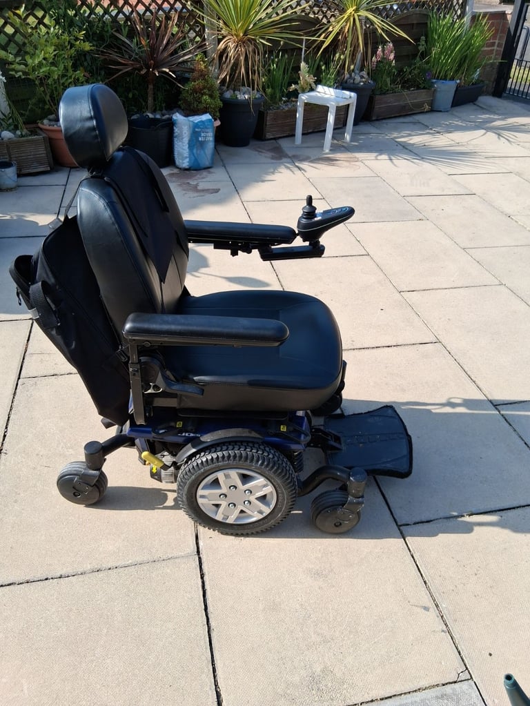 image for pride mobility jazzy 600 es electric wheelchair