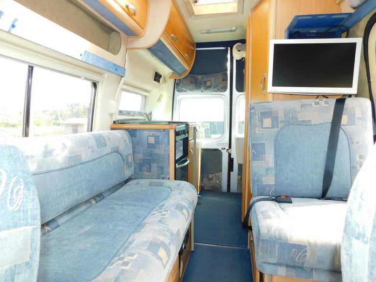 Auto-Sleeper Duetto Luxury 2 Berth Campervan in Silver with Air Con for sale