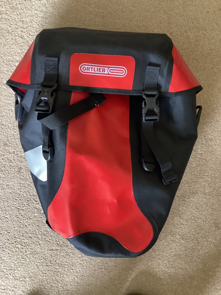 Ortlieb rear pannier bags.