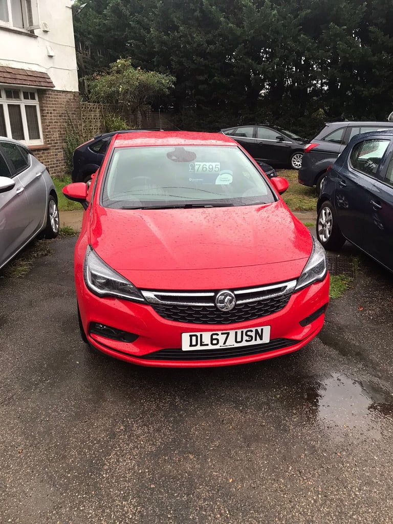image for 2018 Vauxhall Astra 1.4i Turbo SRi Hatchback 5dr Petrol Manual Euro 6 (150 ps)