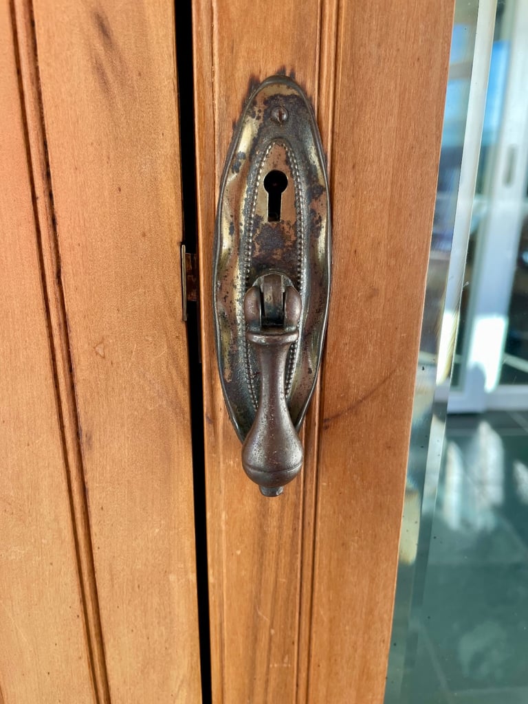 Satinwood Edwardian Wardrobe 