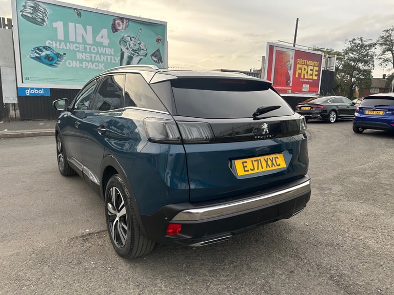 2022 Peugeot 3008 1.2 PureTech GT 5dr EAT8 HATCHBACK Petrol Automatic