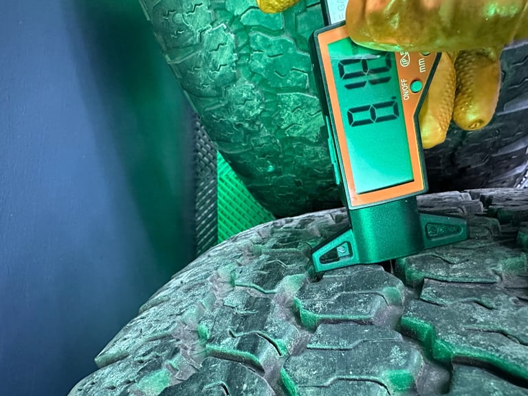 New Defender 90 / 110 L663 20” style 5095 Anthracite Grey Alloy Wheels & Goodyear Wrangler AT’s!