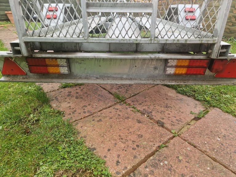 3 motorcycle trailer galvanised .led lights all round rewired.designed 