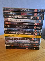 Large selection of dvds 