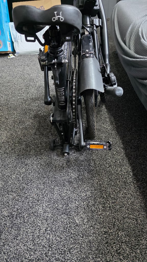 Brompton folding electric bike 