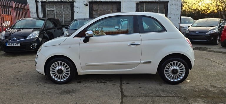 2010 Fiat 500 1.2 Lounge 3dr [Start Stop] HATCHBACK Petrol Manual