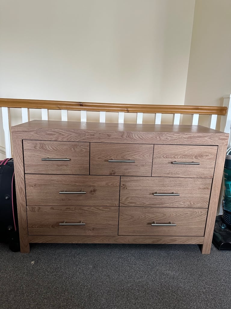 image for Wooden Chest of Drawers 
