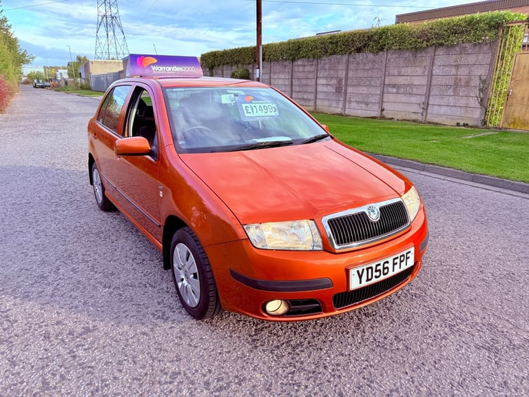2006 56 SKODA FABIA 1.2 12V HTP AMBIENTE PETROL MANUAL LOW MILES AMAZINGHISTORY 