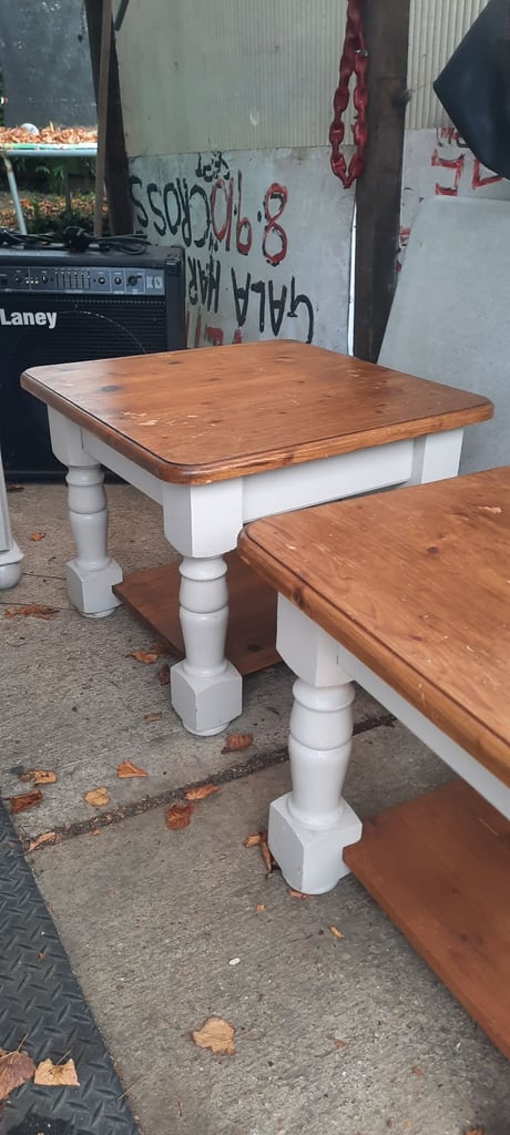image for Square coffee table. 2 foot sqr solid wood
