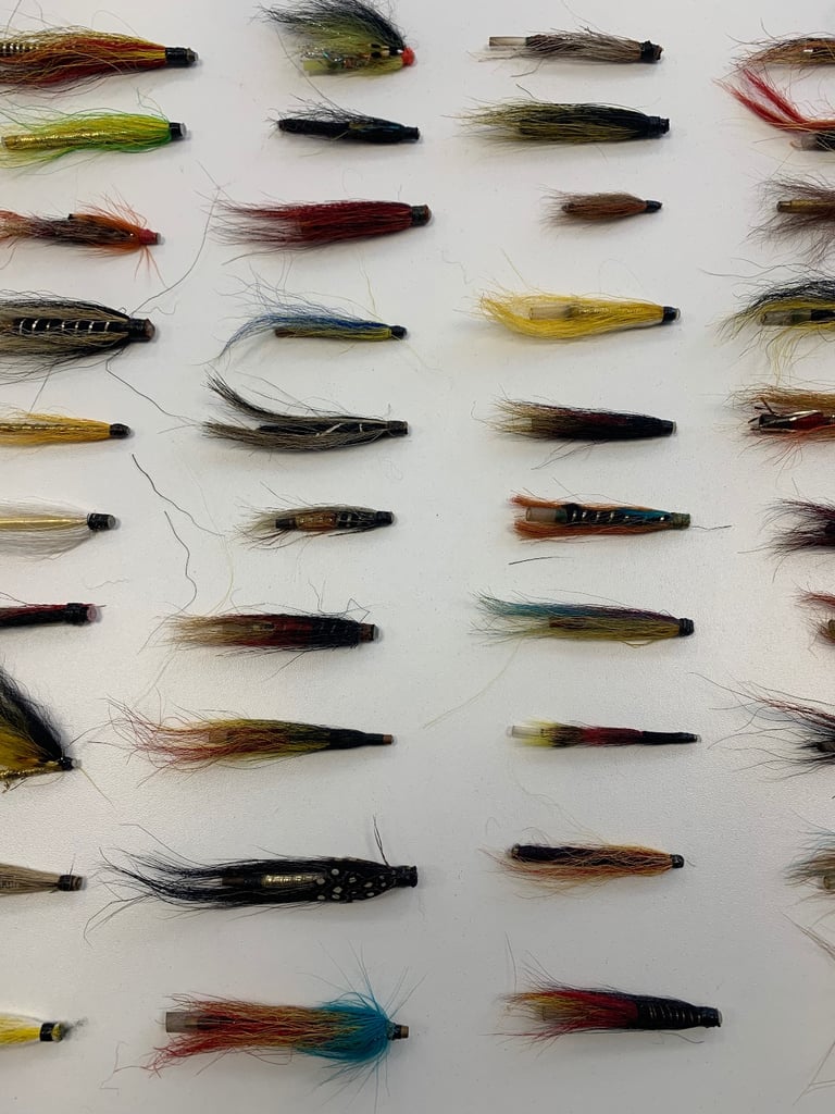 New salmon fly fishing tube flies £1 each 