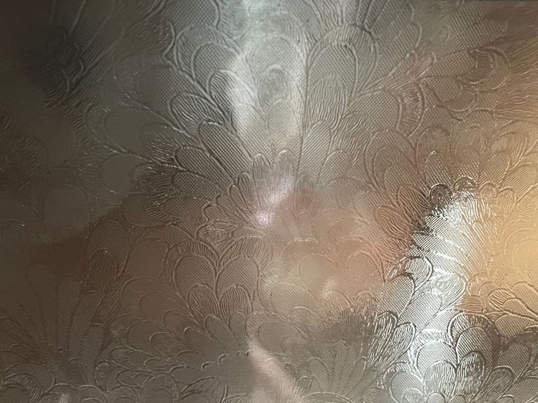 H 117.5 x W 60 cm - BEAUTIFUL MODERN INSULATED ALUMINUM WINDOW - OBSCURE GLASS BATHROOM (REF: SJ420)