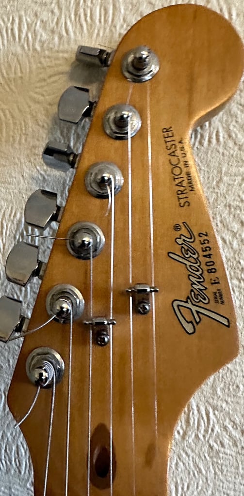 1980s USA standard Fender Strat 