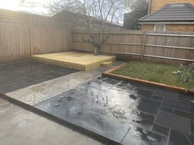 Patios and landscaping 