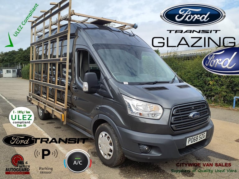 2019 Ford Transit 2.0 TDCi 130ps H3 Glazing Frail Van NO VAT Glazing Frail Van Diesel Manual