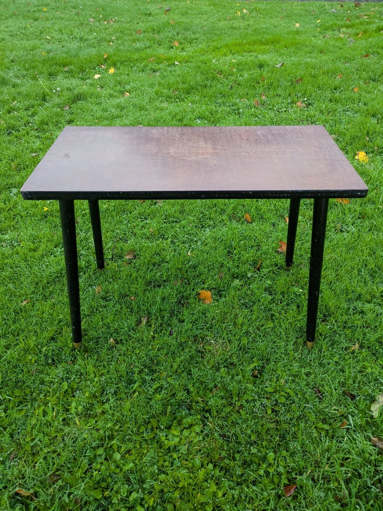 Mid Century Side Table Plant Stand Dansette Sputnik Style Retro Vintage