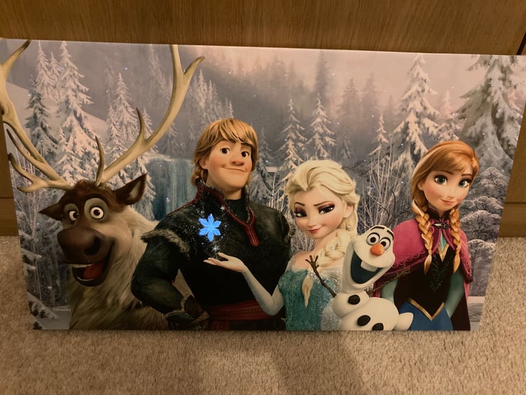 Disney Frozen Lightup canvas