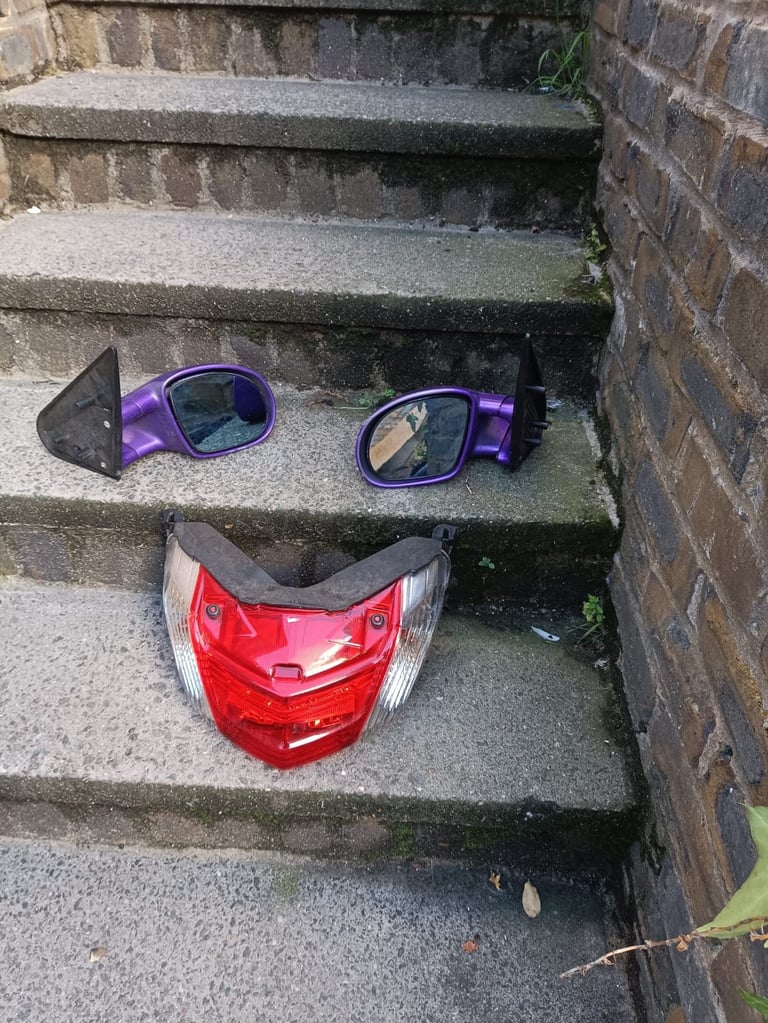 image for M3 car side mirrors & back bike light